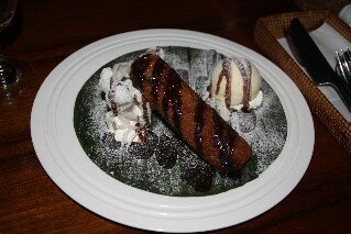 Pisang Goreng Dessert at Bali Lax Restaurant Tokyo