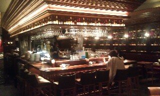 The bar at Beer Signal Belgian Restaurant Tokyo