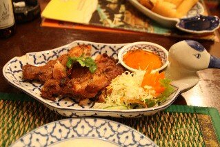 Thai BBQ Chicken at Chao-Thai Thai Restaurant Tokyo