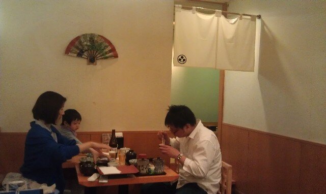 Dining at Hageten Tempura Restaurant Nishi-Shinjuku Tokyo