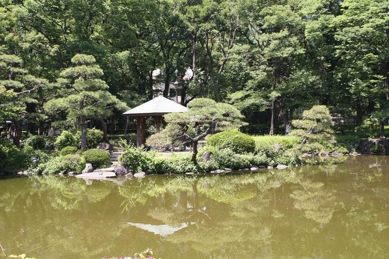 Water Pond Hibiya Park Tokyo