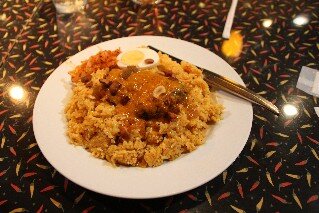Curry at Kum Kum Maharaja Indian Restaurant Tokyo