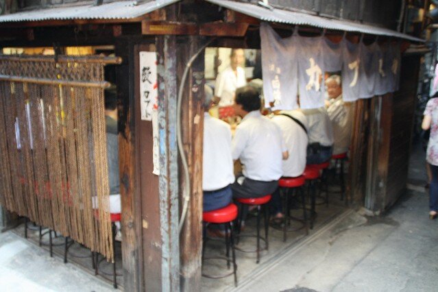 Memory Lane yakitori bars Shinjuku