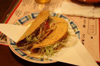 Tacos at Sol Amigo Mexican Restaurant Tokyo