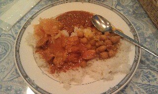 Curry at Spice Heavan Indian Restaurant Tokyo
