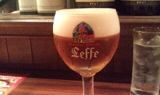 Leffe beer on tap at Beer Signal Tokyo