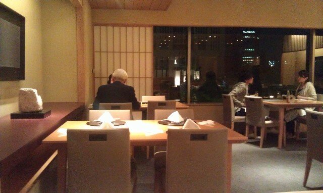 Dining area at Kakou Japanese Restaurant