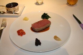 Michel Trois Gros French Restaurant veal main meal