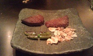 Sirloin steak at Mon Cher Ton Ton Teppanyaki Restaurant Tokyo