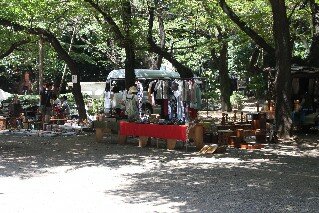Markets at Yasukuni Shrine